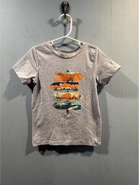 Toddlers Boys Tommy Bahama T Shirt Size 4T Gray